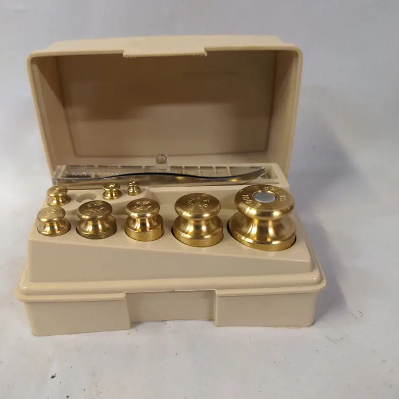Set Of Brass Weights 1