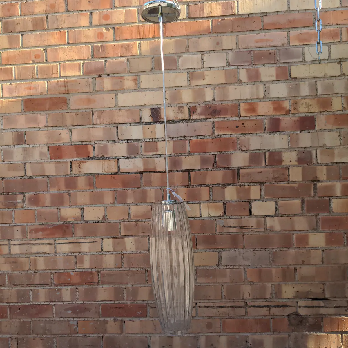 Clear Glass  Hanging Lamp 1