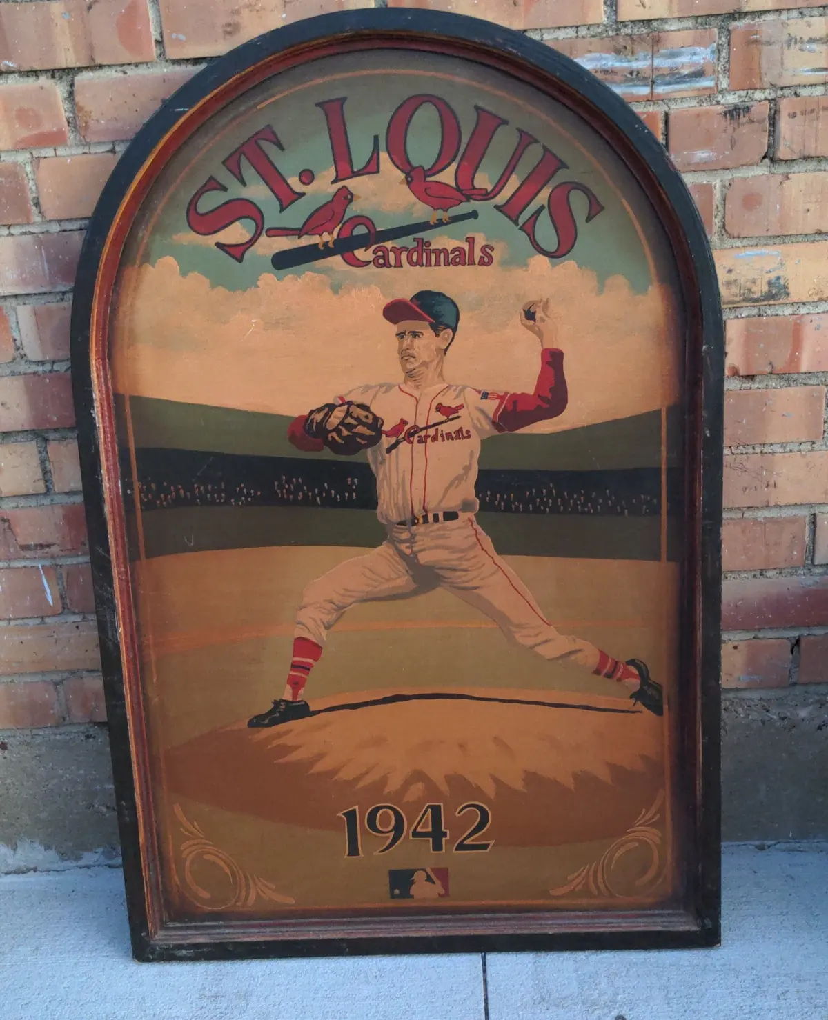 St Louis Cardinals Baseball Sign 1