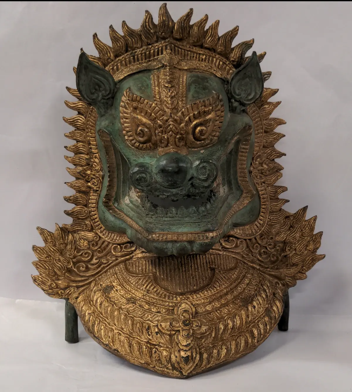 Asian Bronze Face Mask 1