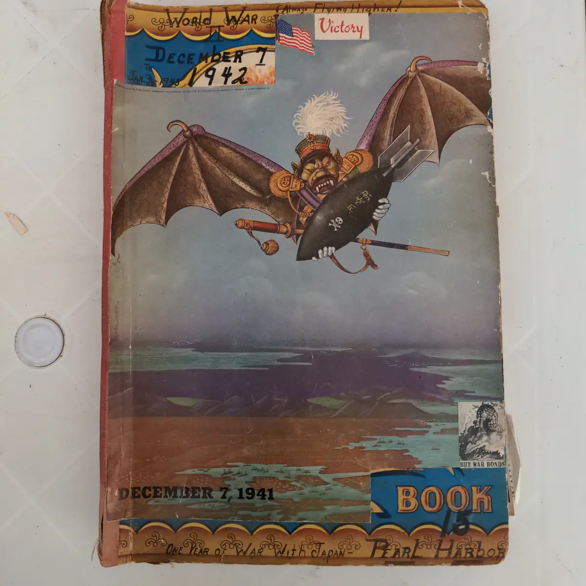 World War Ii Scrapbook December 7Th, 1941 1