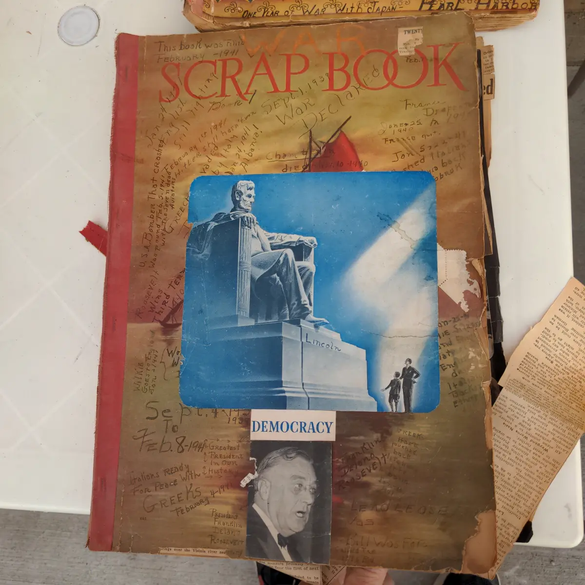 World War Ii Scrapbook Democracy 1