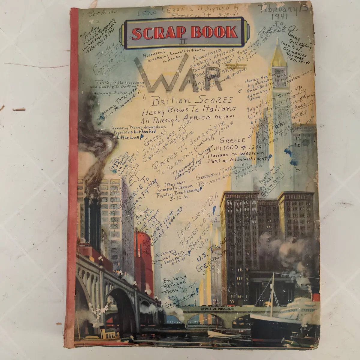 World War Ii Scrapbook Britain Scores 1