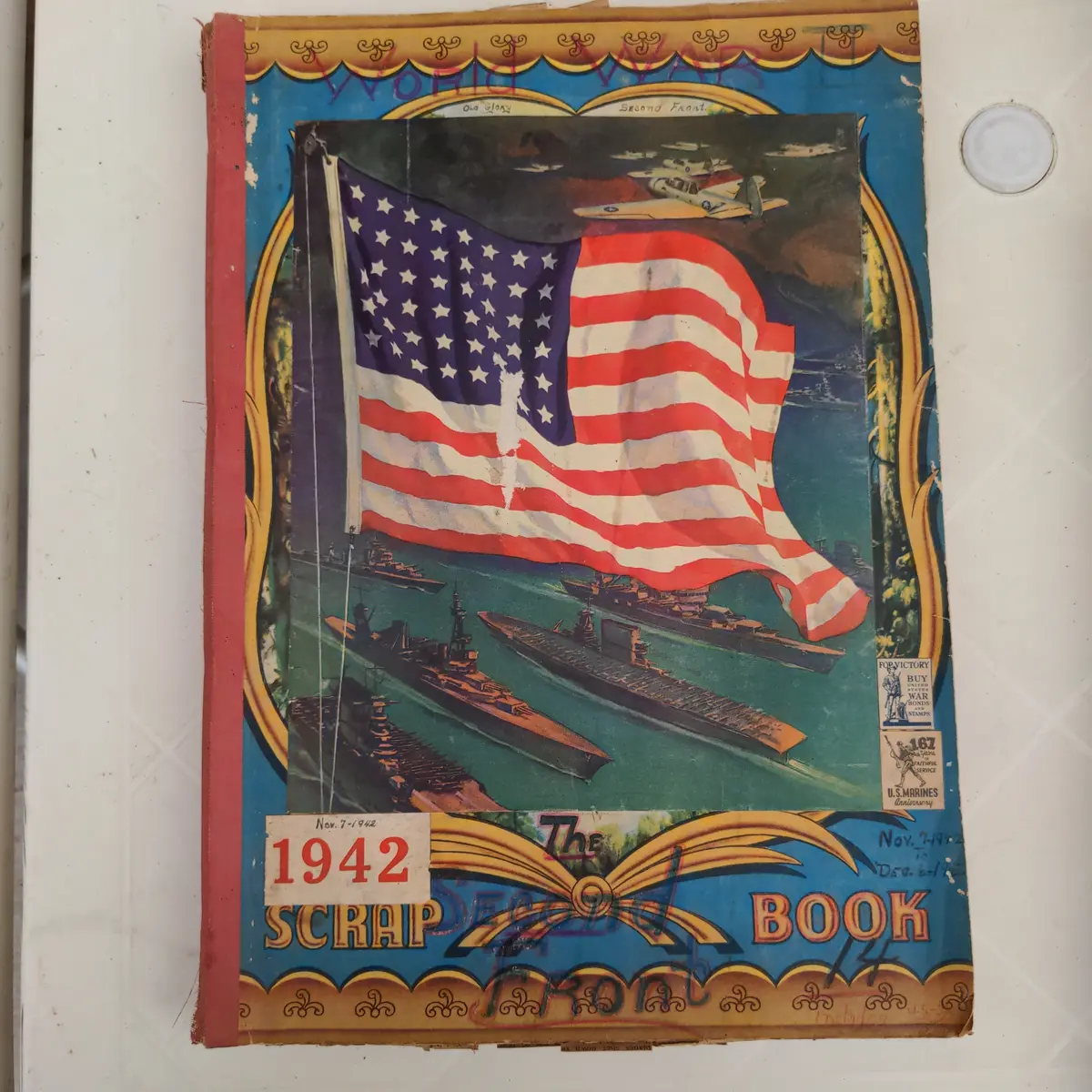 World War Ii Scrapbook The Second Front 1