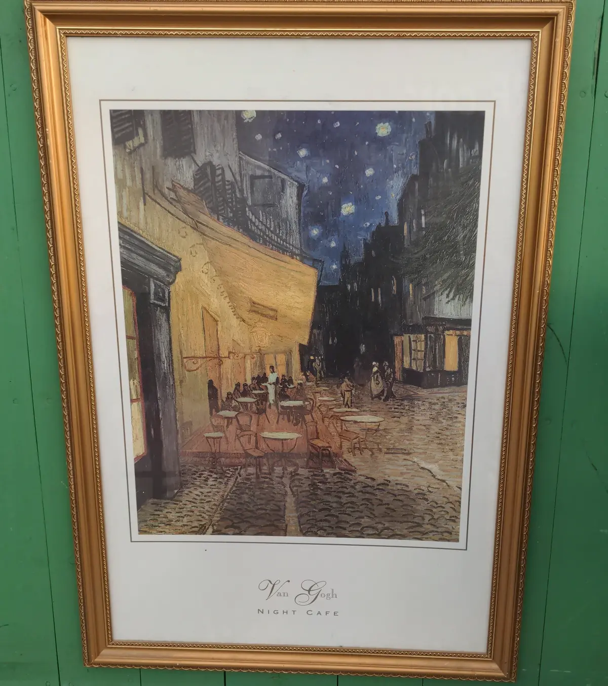 Large Print Of Van Gogh's Night Cafe 1