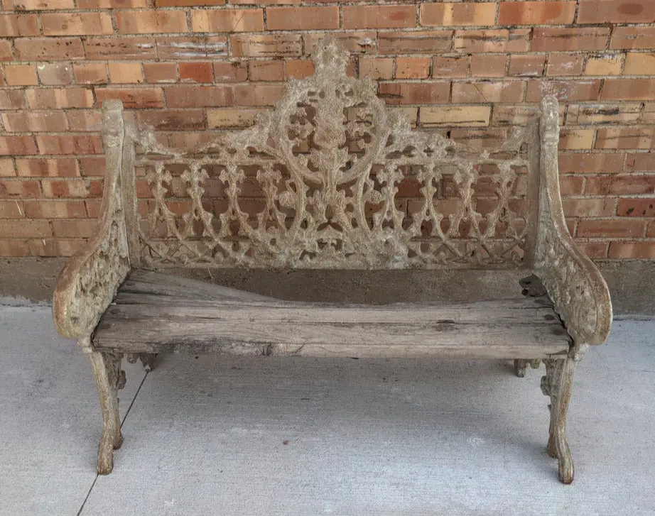 Heavy Cast Iron Bench 1