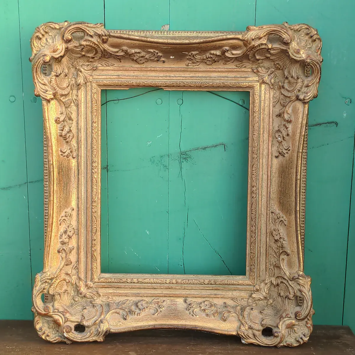 Small Ornate Giltwood Frame 1