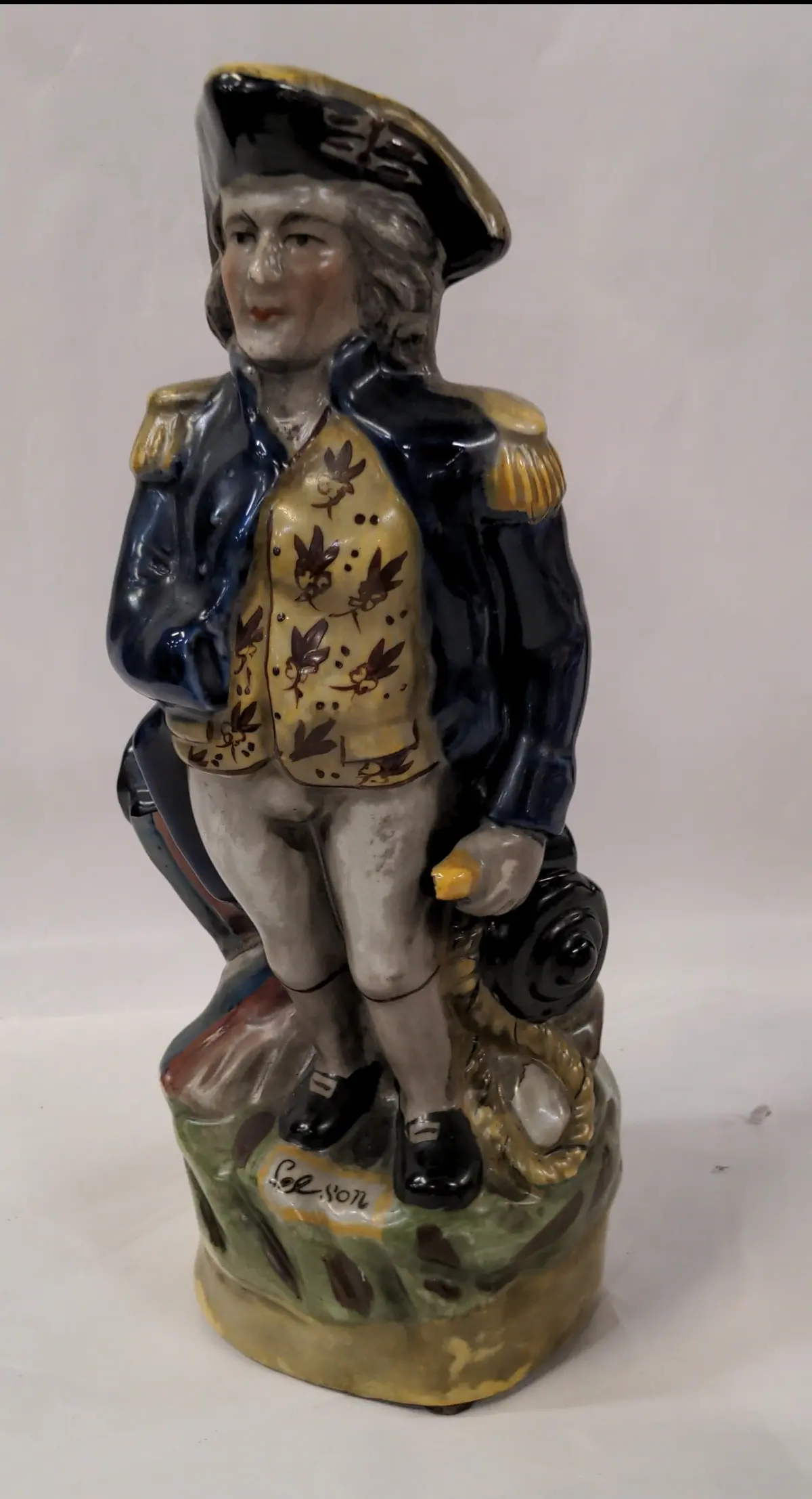 George Washington Staffordshire Pitcher 1
