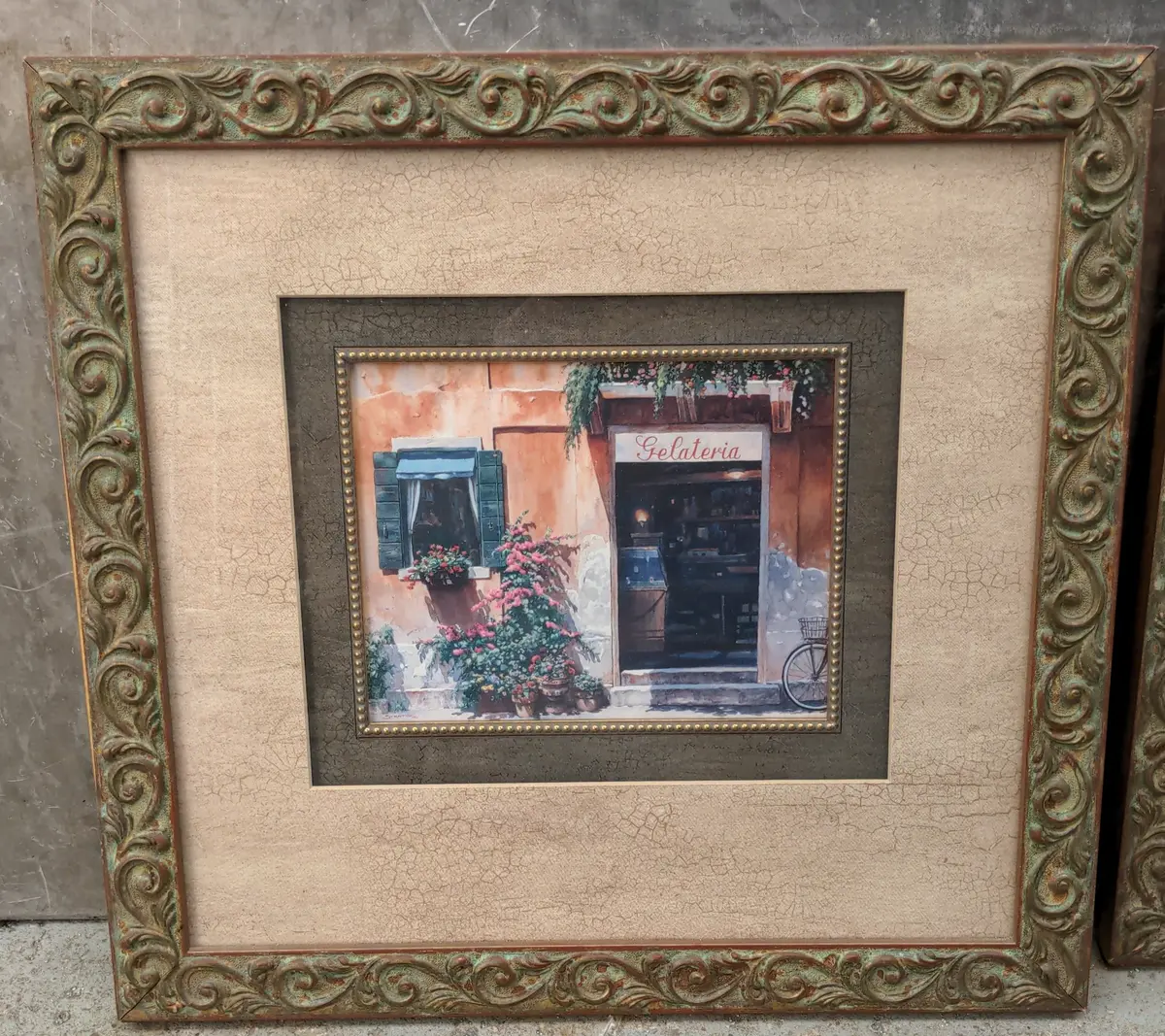 Framed Gelateria Print 1