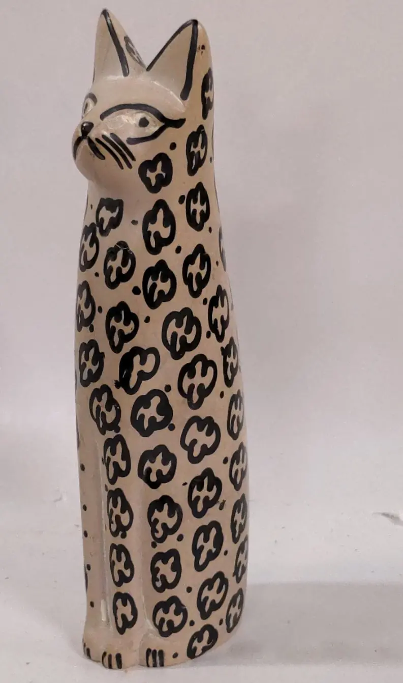 Carved Stone Cat 1