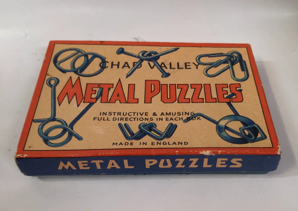 Boxed Metal Puzzle Game - Made In England 1
