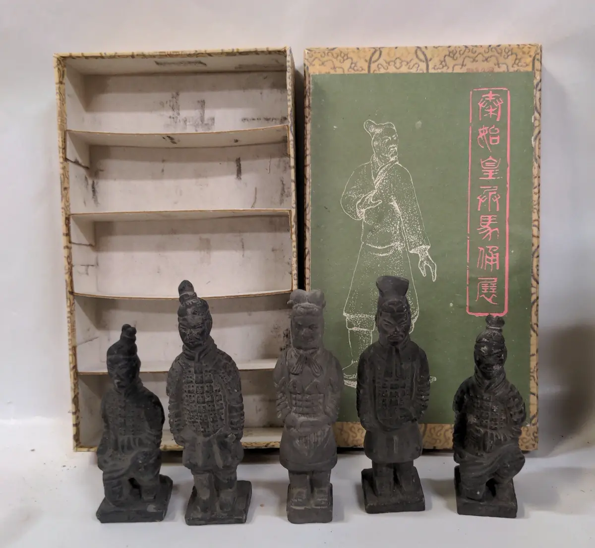 Box Set Of Five Chinese Mudman 1