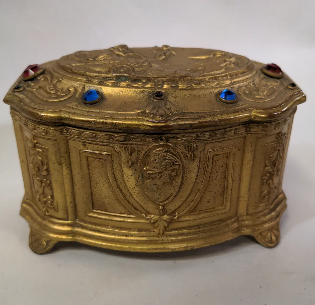 Jewelled Victorian Trinket Box 1