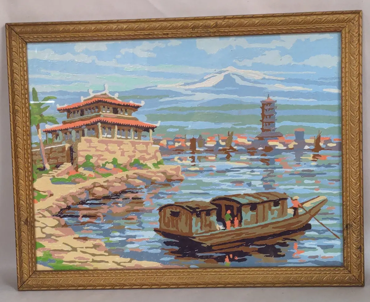 Chinese Scene Paint By Number 1
