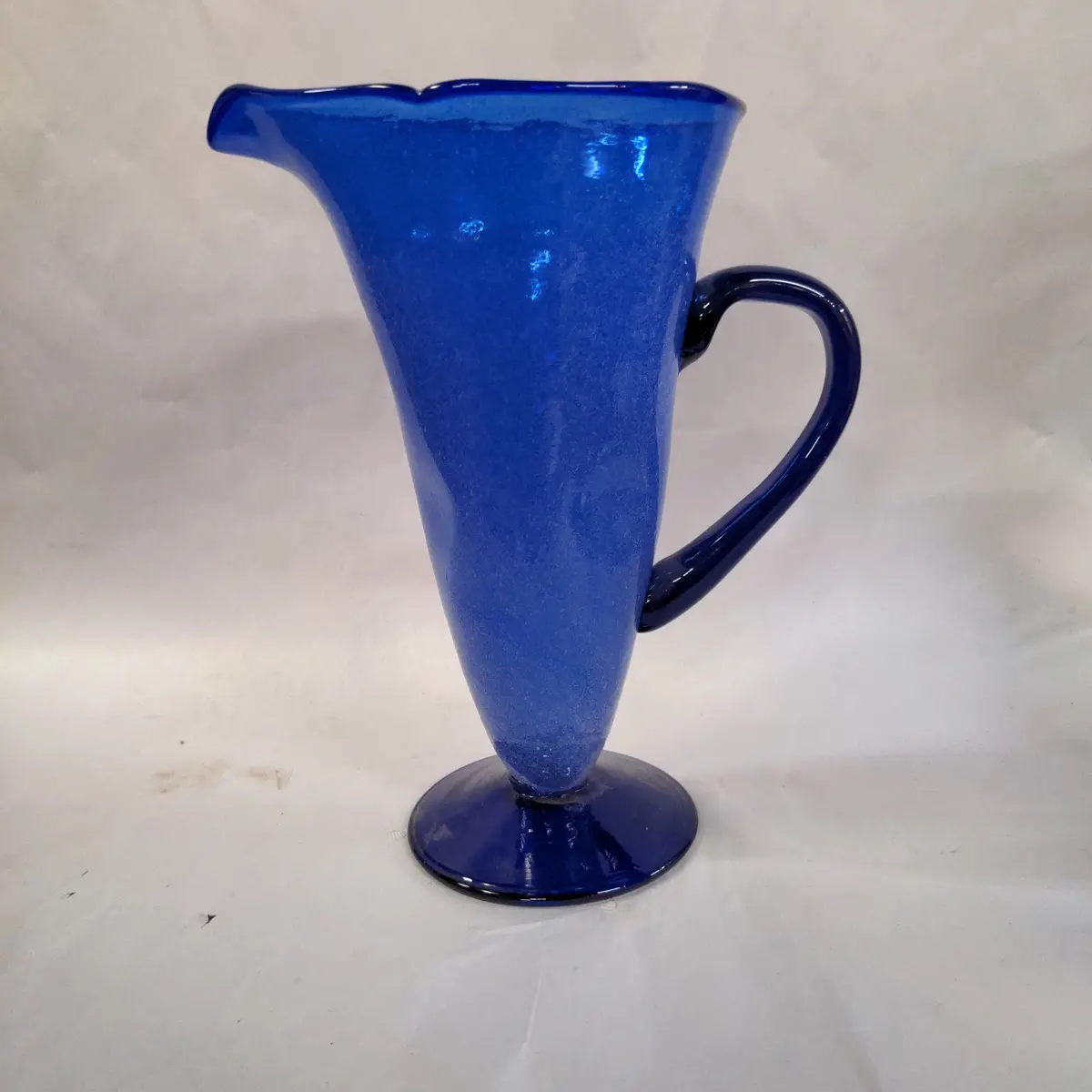 Cobalt Blue Footed Pitcher 1