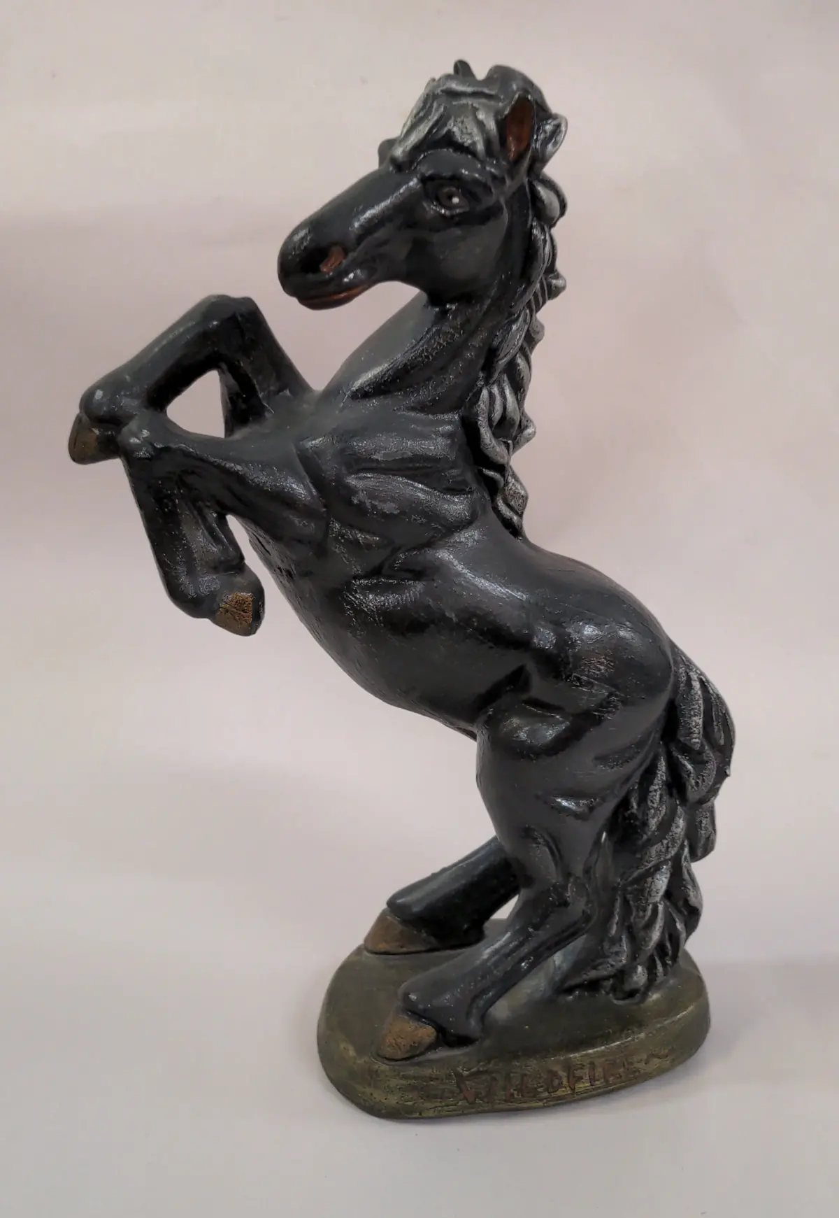 Plaster Horse Figurine "Wildfire" 1