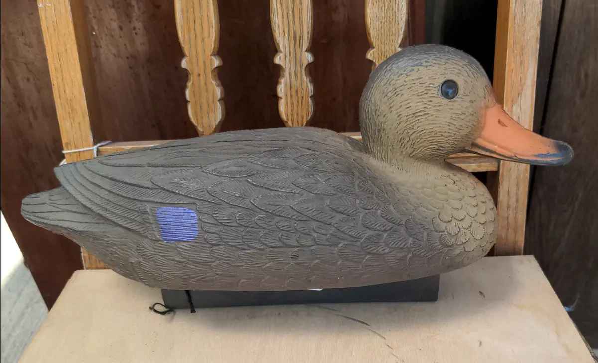 Plastic Floating Mallard Hen Duck Decoy 1
