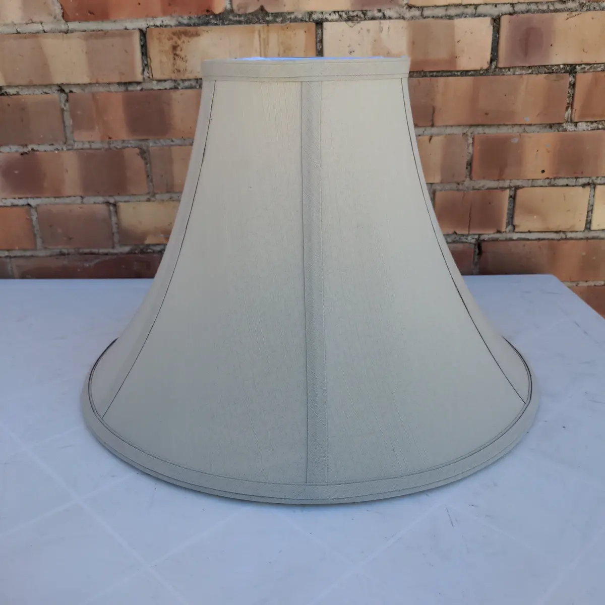 Small Flared Linen Shade 1