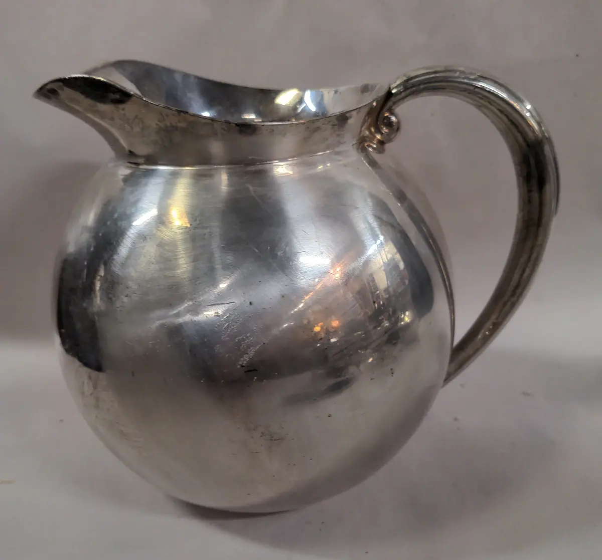 Silverplate Water Pitcher 1