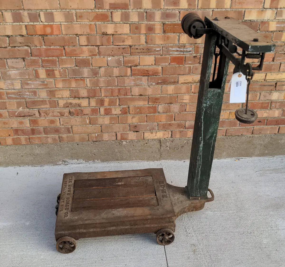 Antique Meat Scale 1