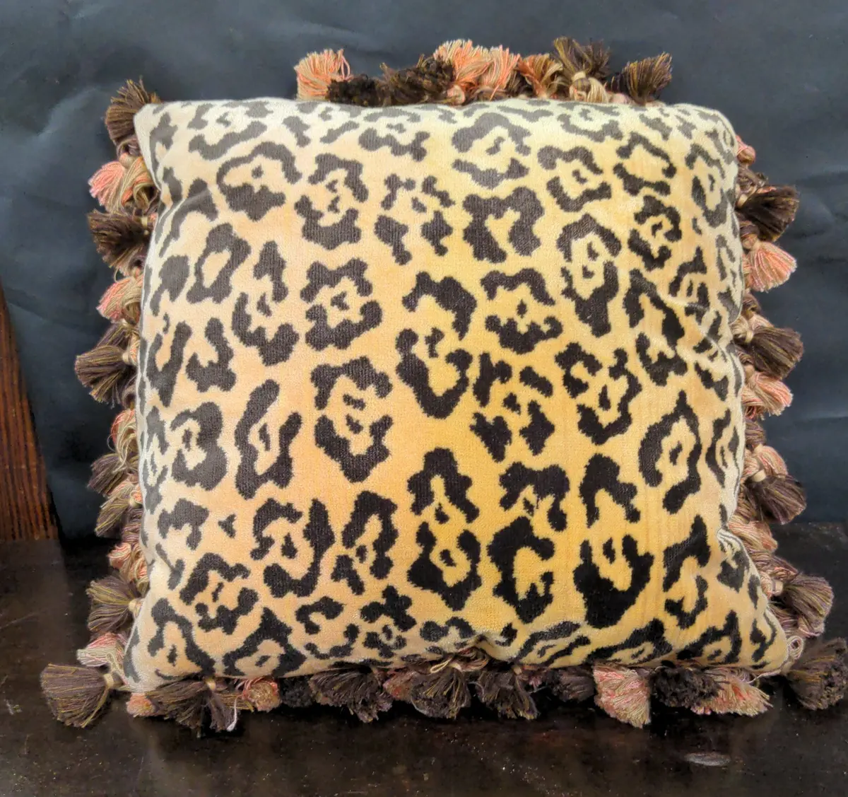 Leopard Print Pillow As Found 1