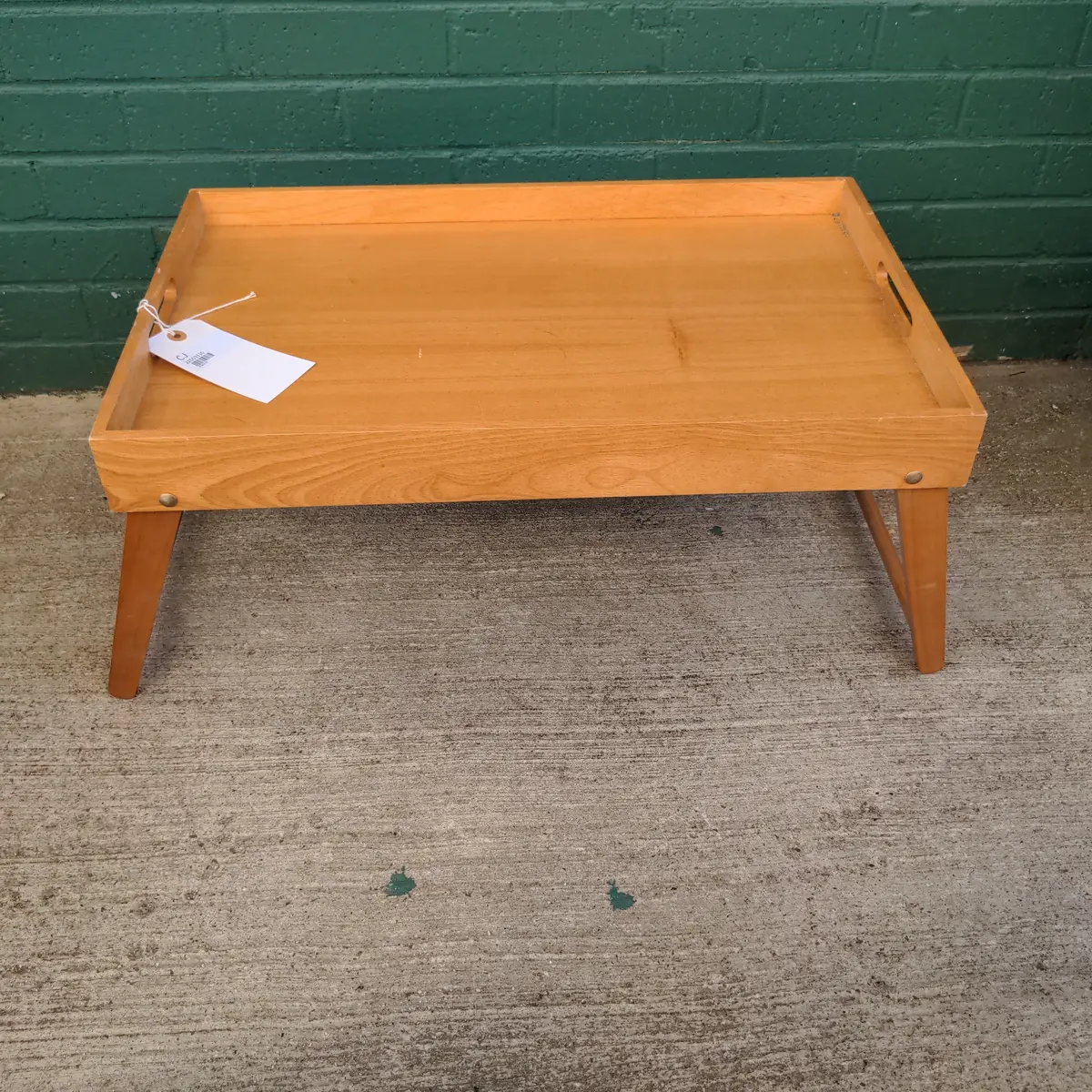 Lightwood Folding Tray Table 1