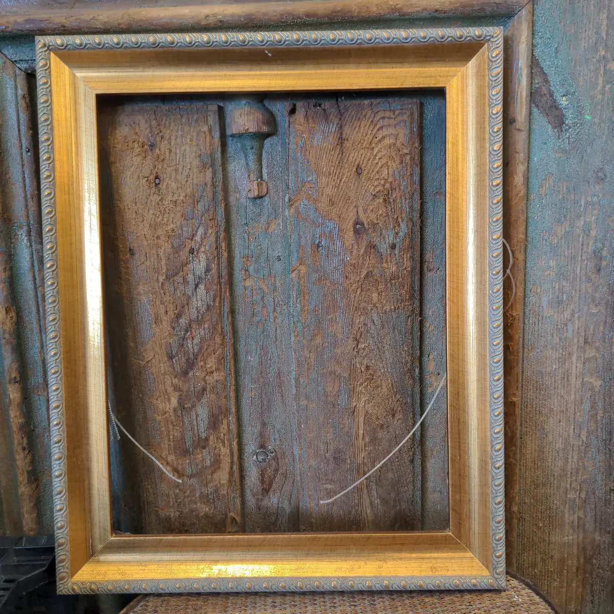 Gold Leaf Frame With Gadrooning Returned To Consignor 1