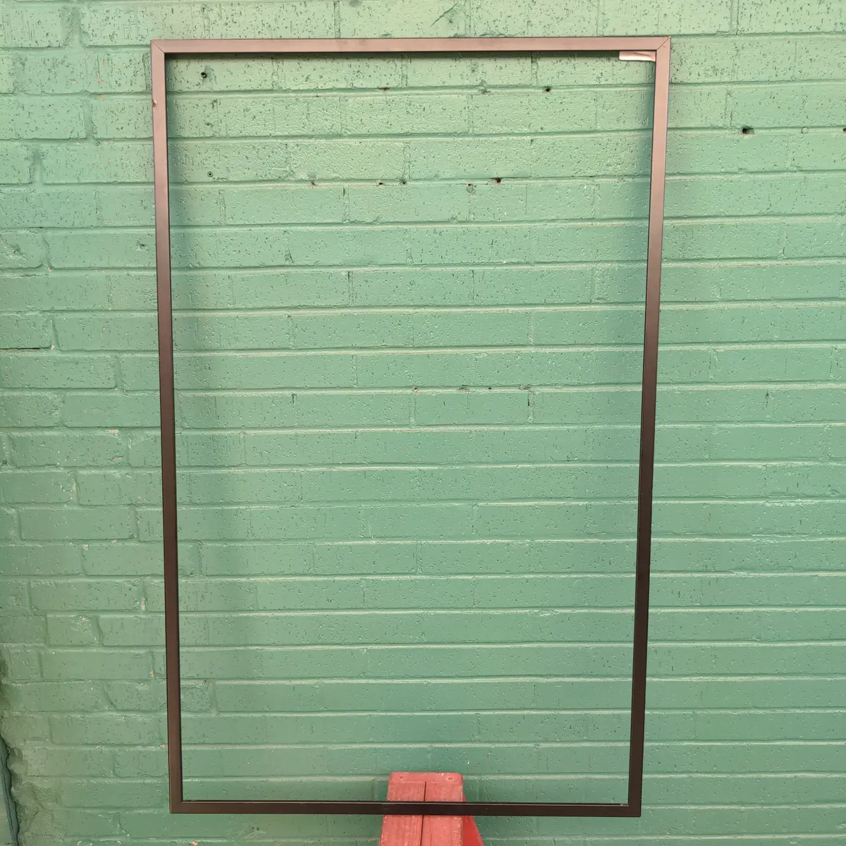Thin Modern Black Frame As Found 1