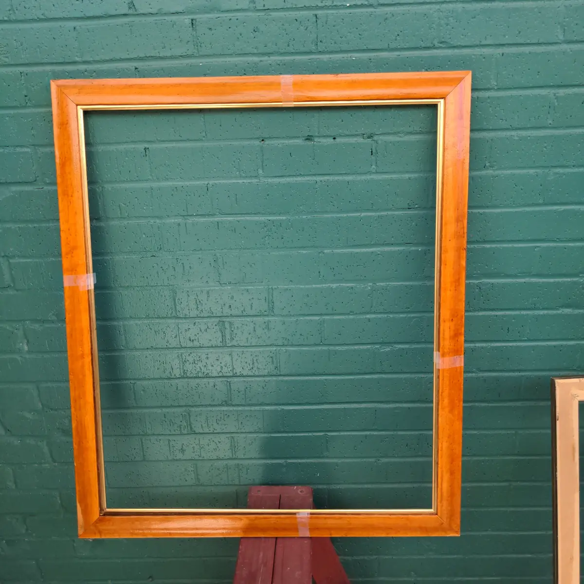 Small Burl Wood Frame Is Found 1