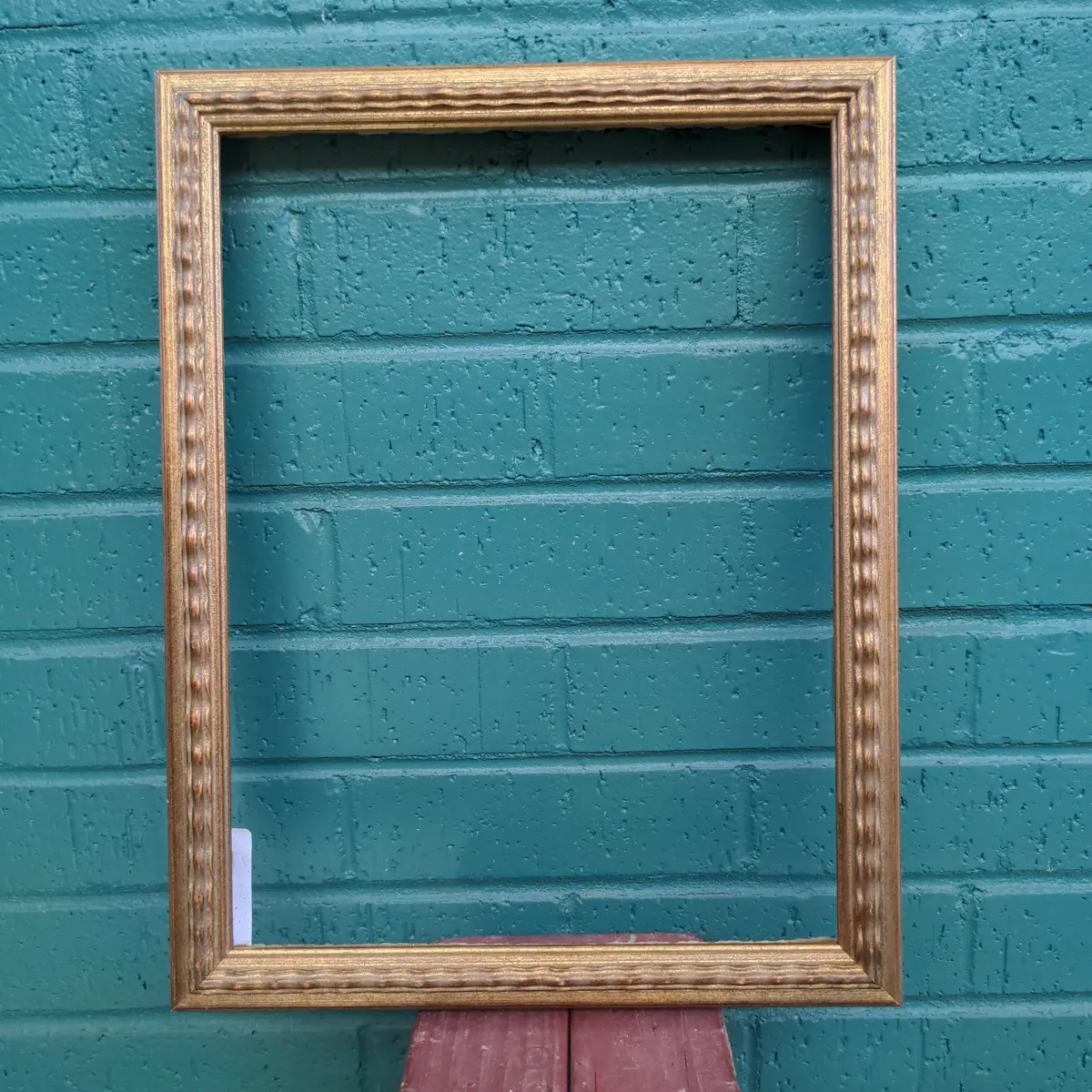 Small Gold Braided Frame 1