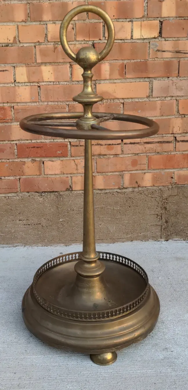 Heavy Brass Stick Stand 1