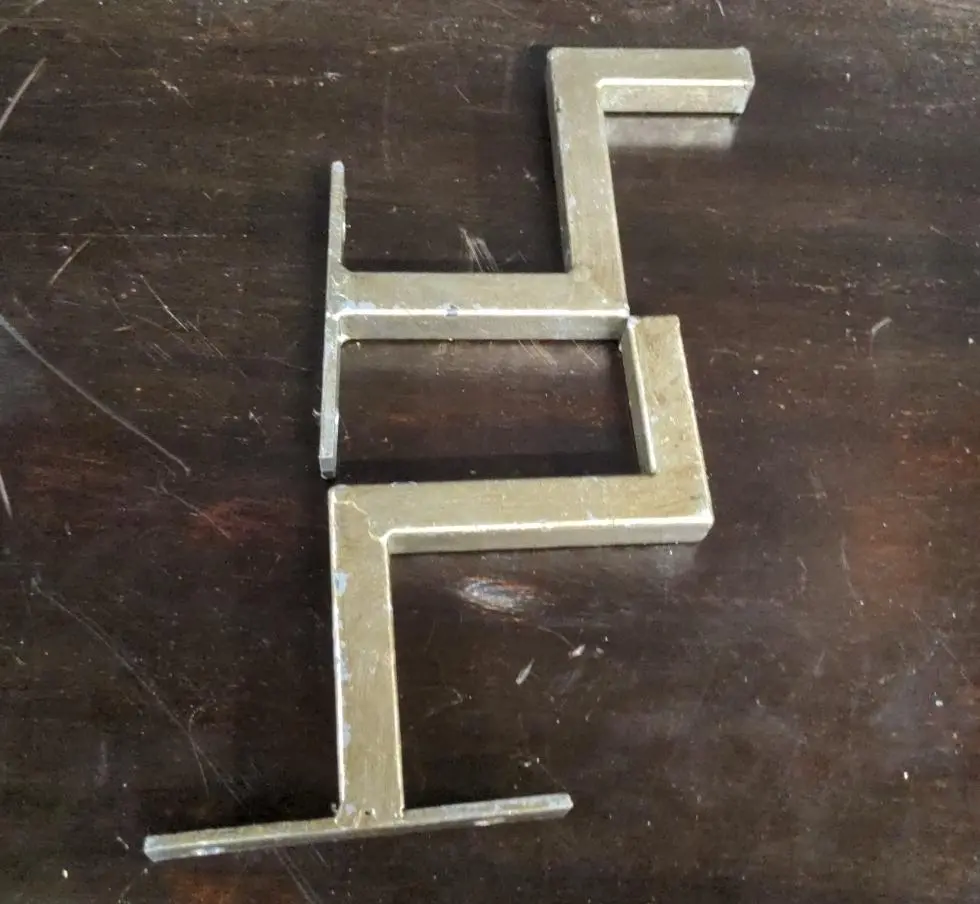Pair Of Not Old Chrome Coat Hooks 1