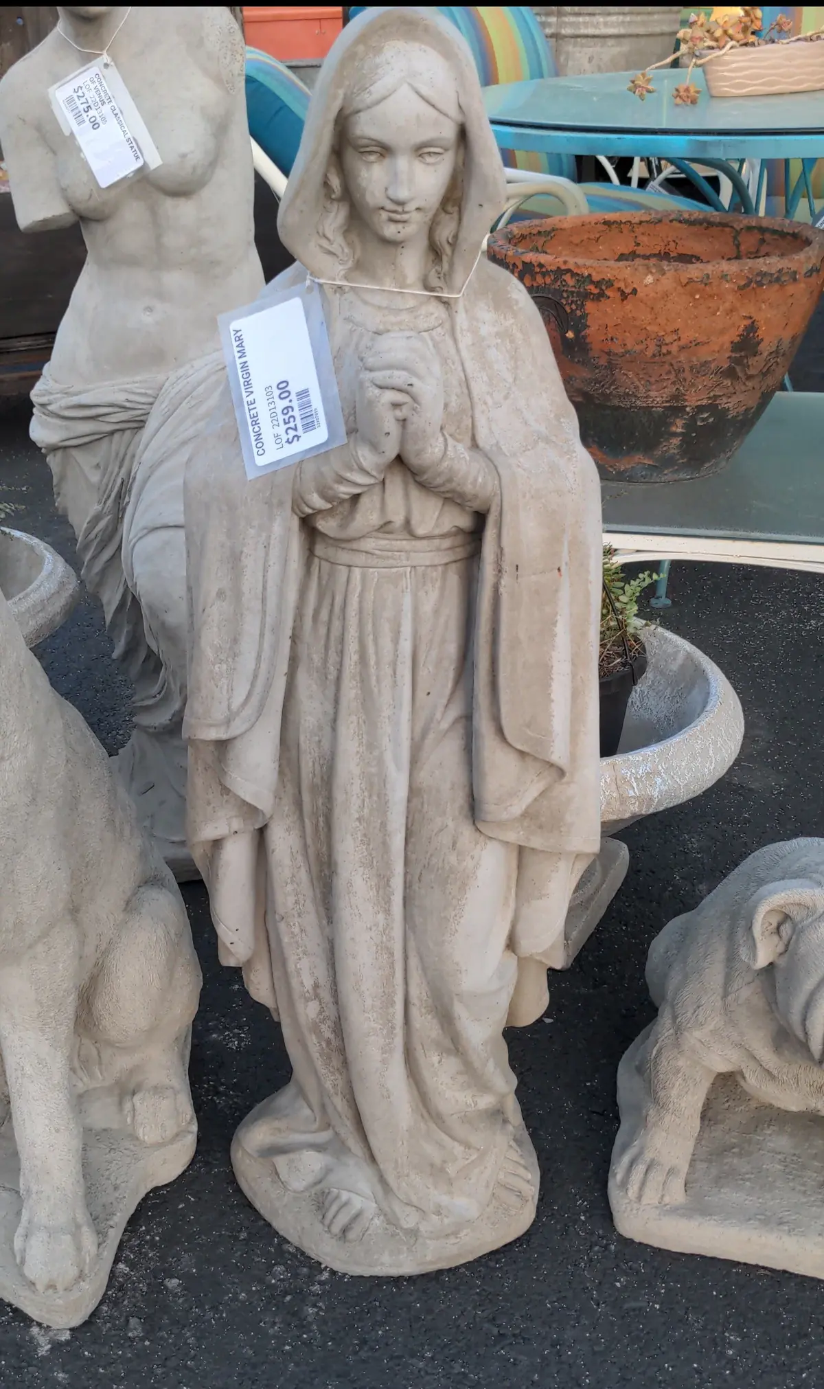 Concrete Virgin Mary 1
