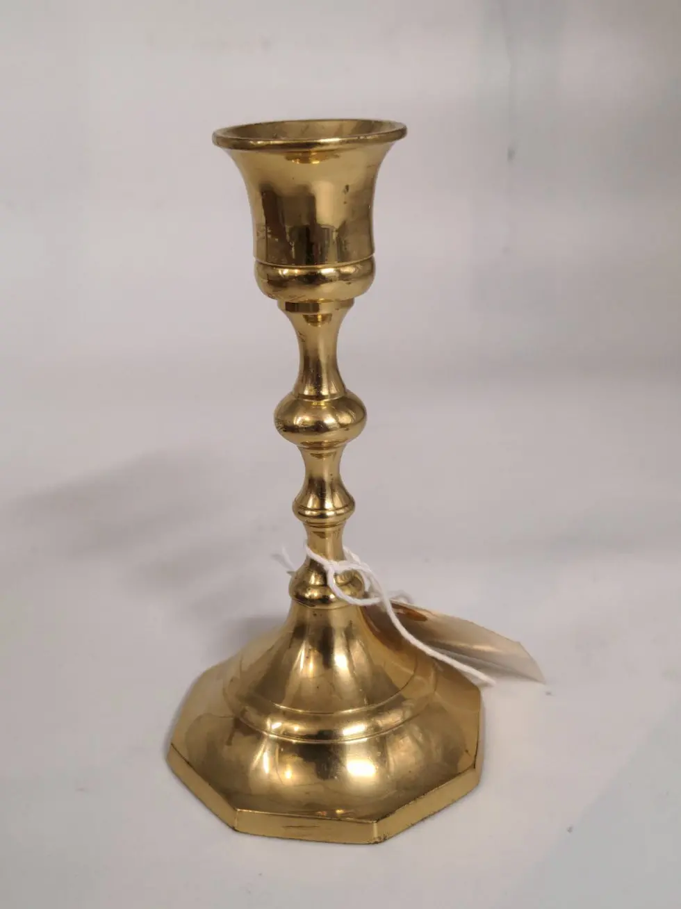 Bright Small Brass Candle Stand 1