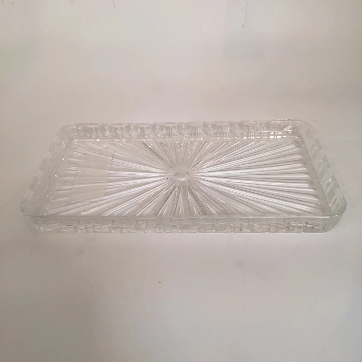 Rectangular Glass Tray 1