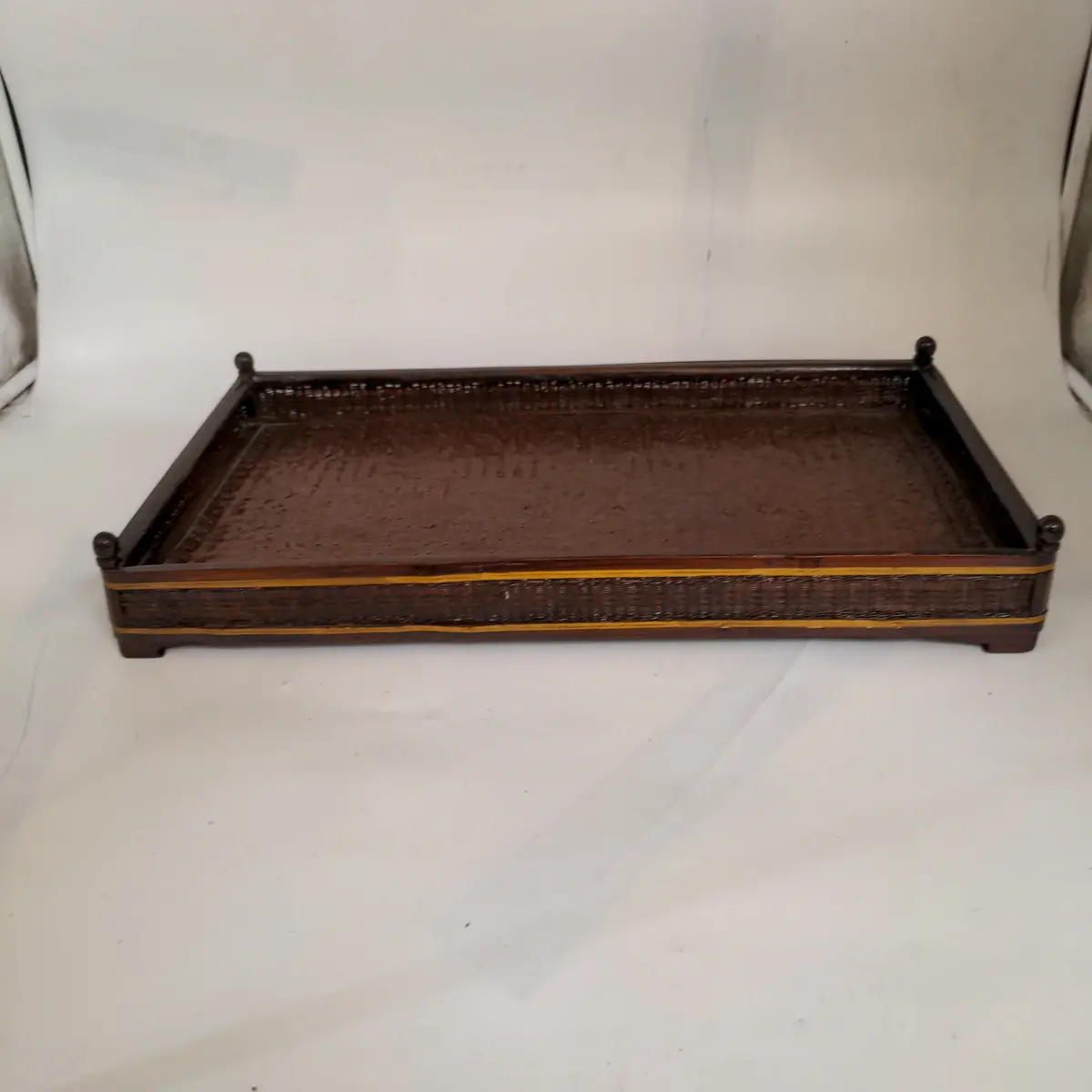 Woven Cane Tray 1