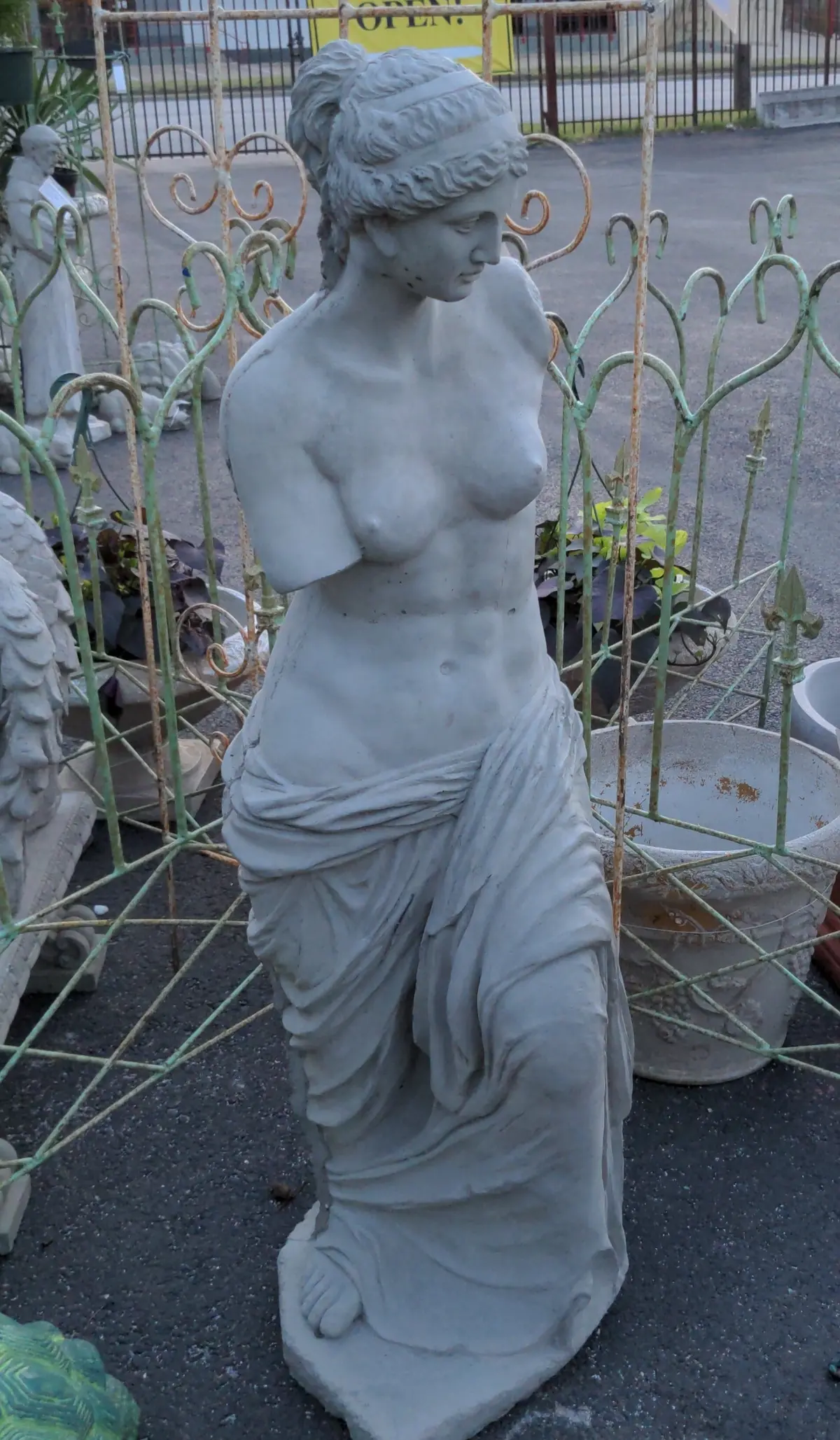 Concrete Venus Statue 1