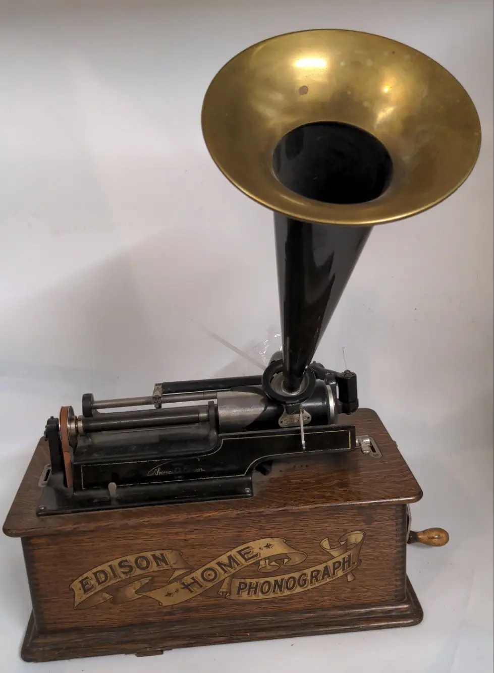 Edison Home Phonograph As Found 1