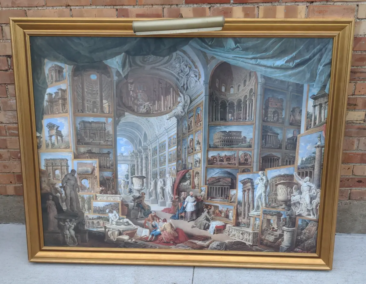 Large Classical Architectural Museum Print 1