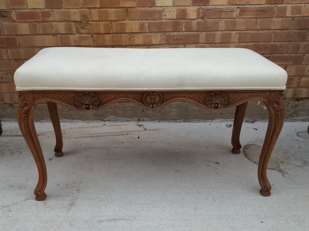 Long Louis Xv Vanity Bench 1