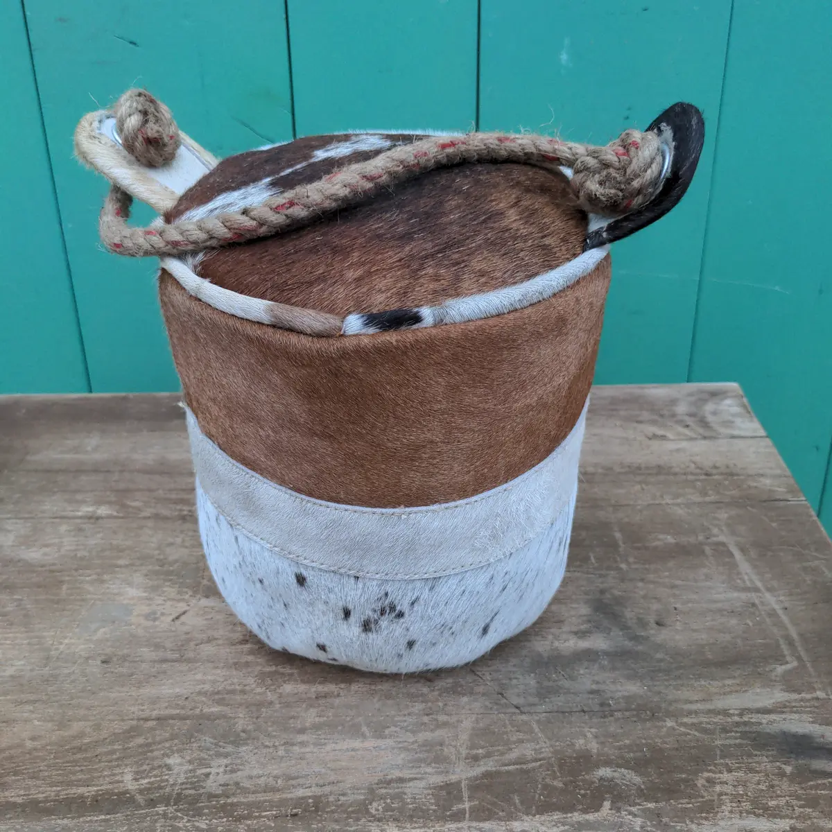 Cowhide Door Stop 1