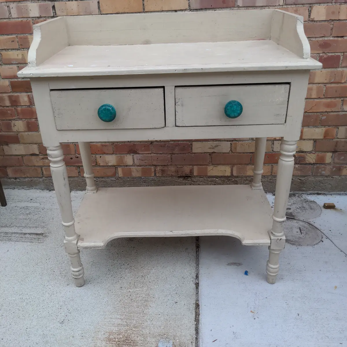 Painted Potting Stand Or Wash Stand 1