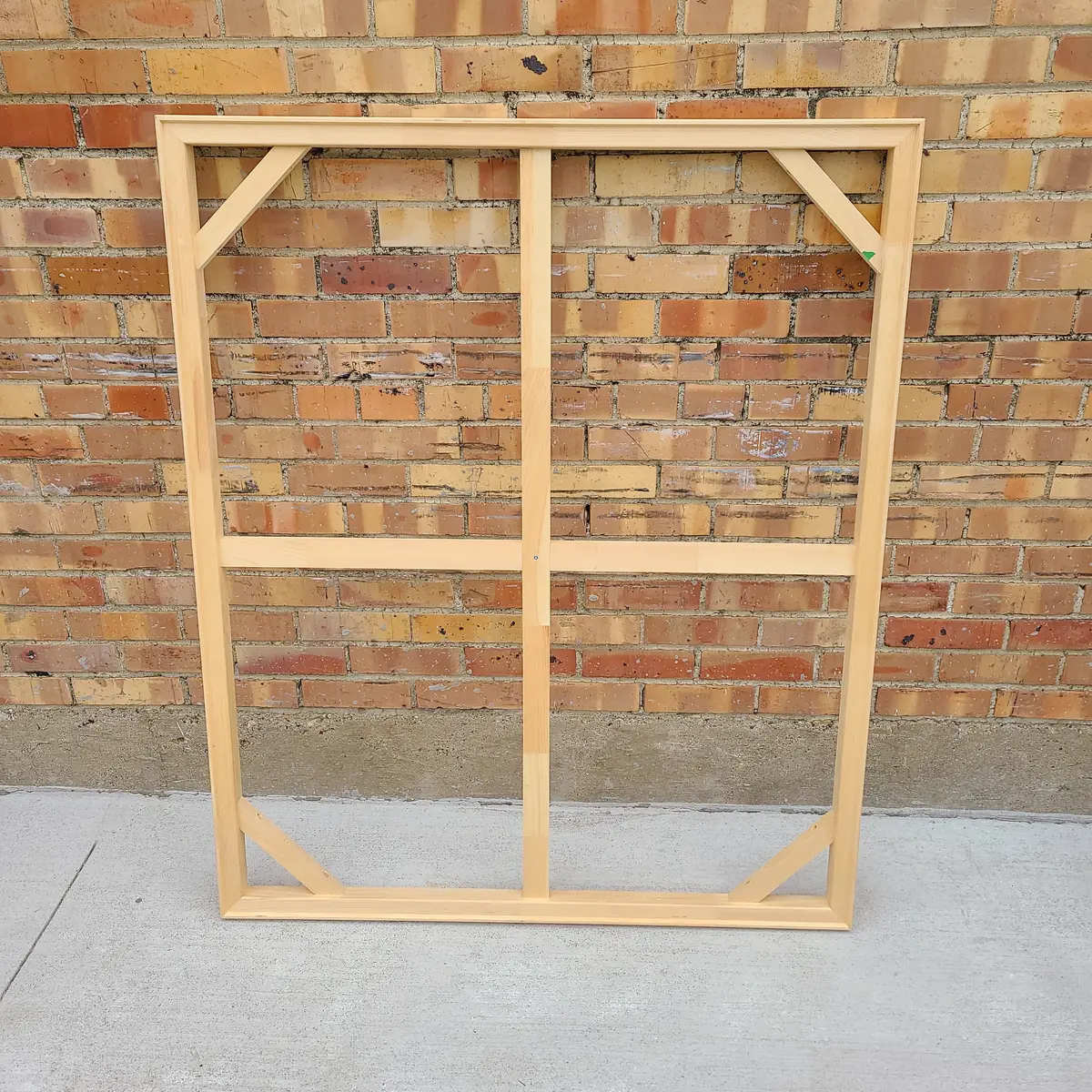 Raw Pine Artist Frame 1