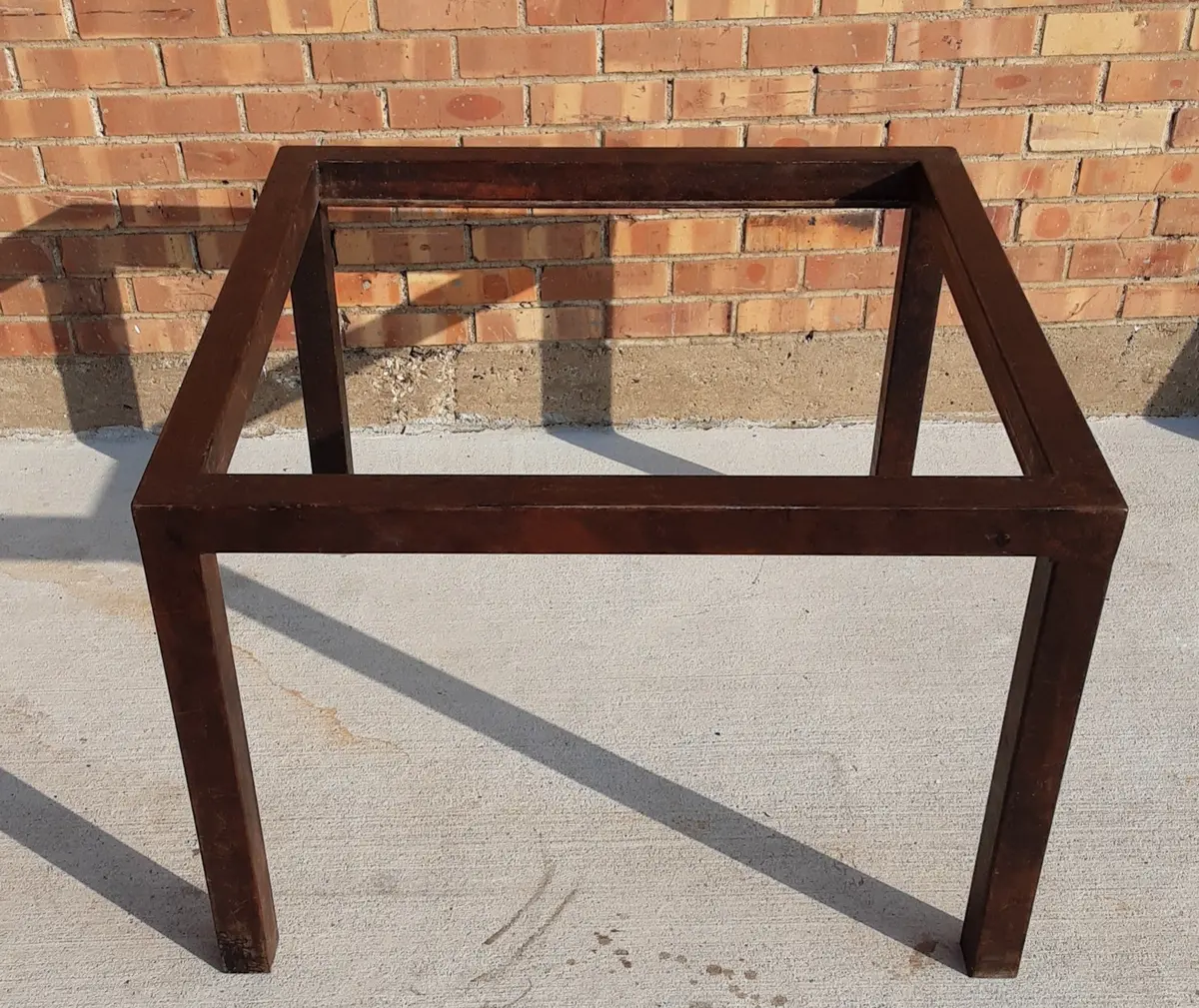 Black Iron Table Base 1
