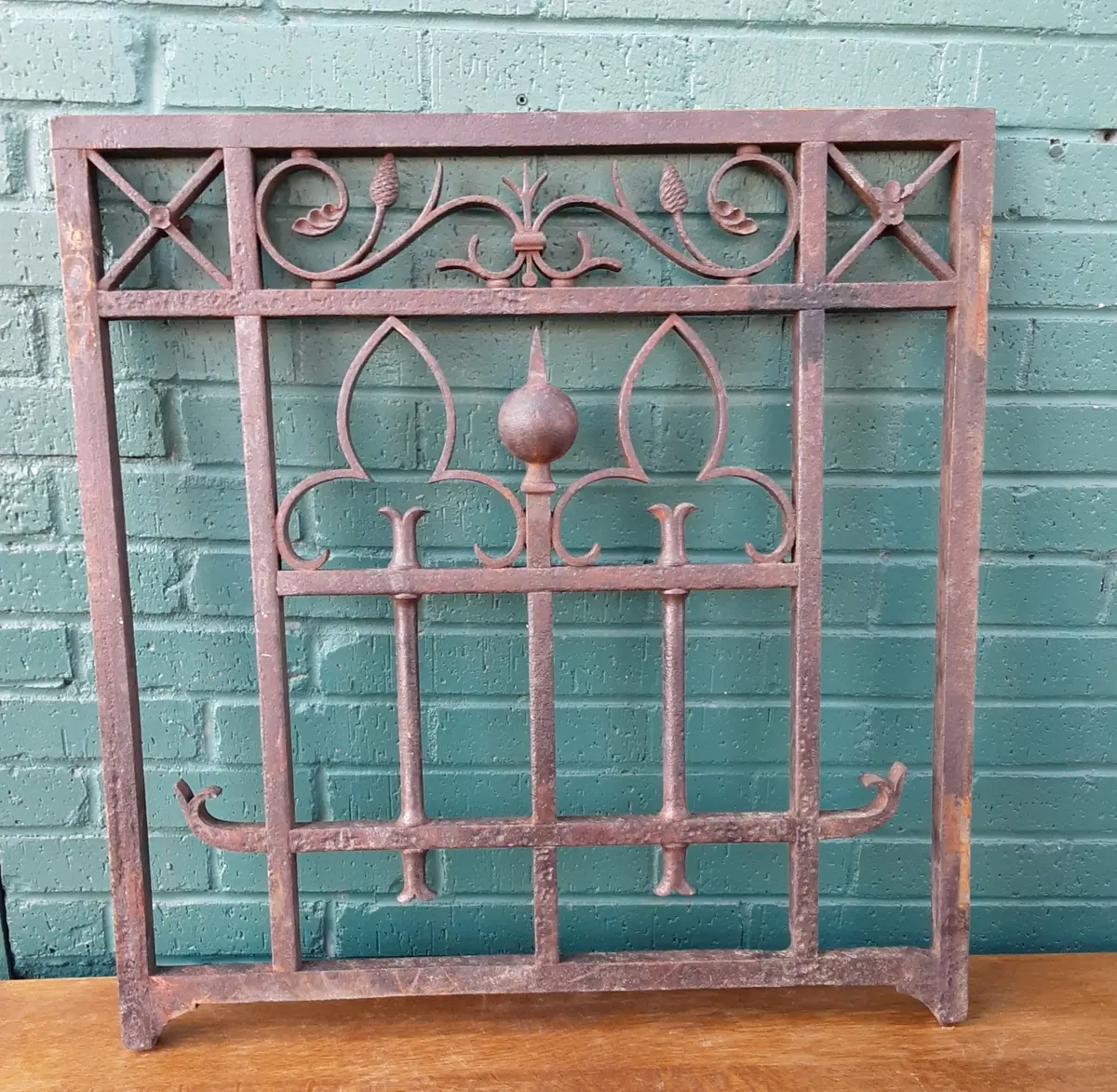 Heavy Iron Panel From French Alter Gate 1