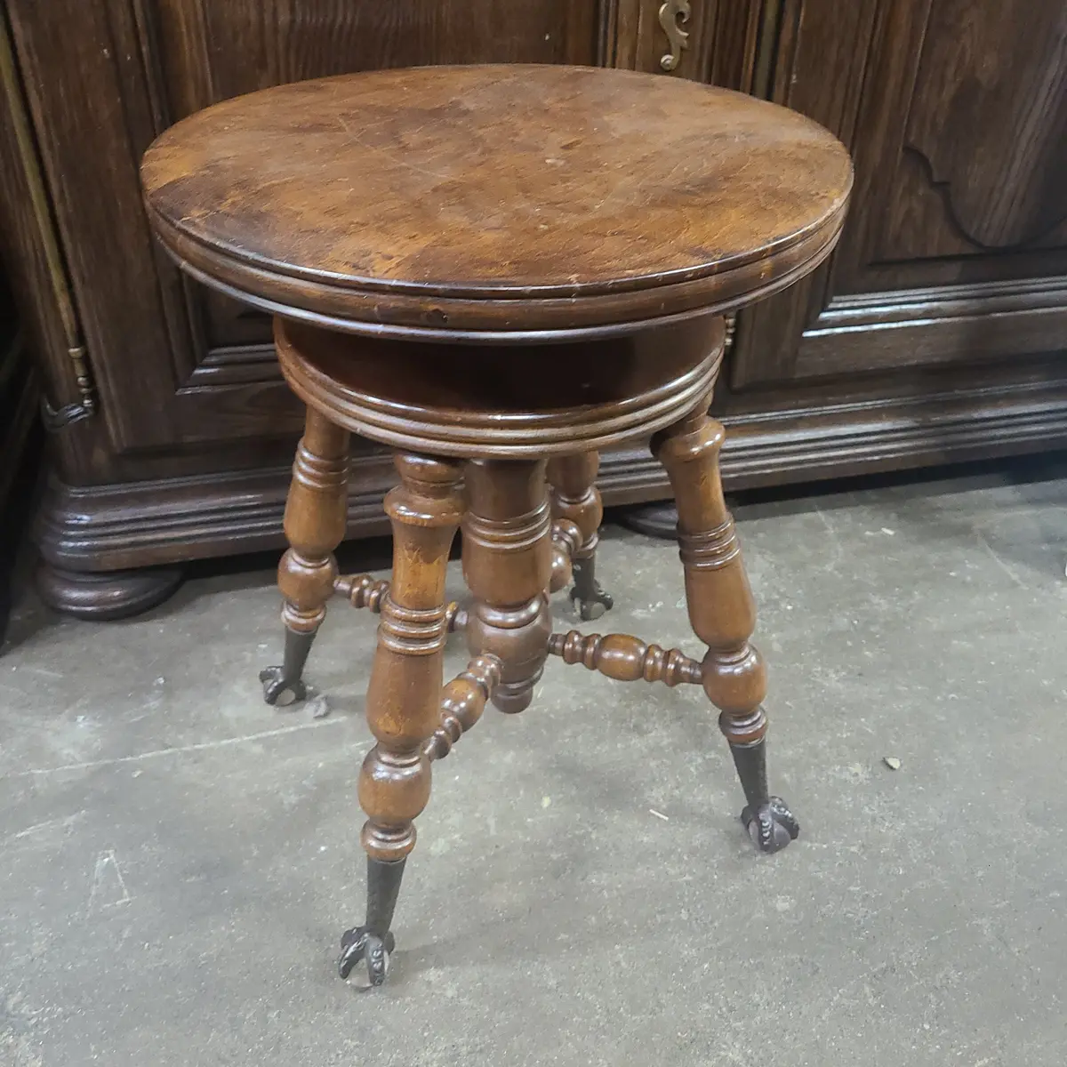 Late 19Th Century Piano Stool 1