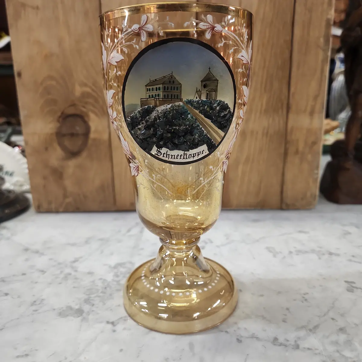Gold Schneehoppe German Goblet 1