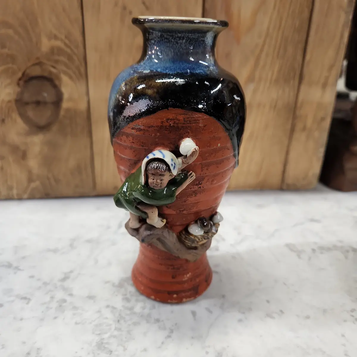 Small Sumida Gawa Vase 1