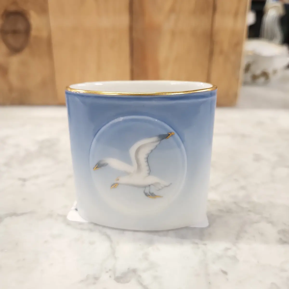 Royal Copenhagen Style Oval Toothpick With Seagull 1