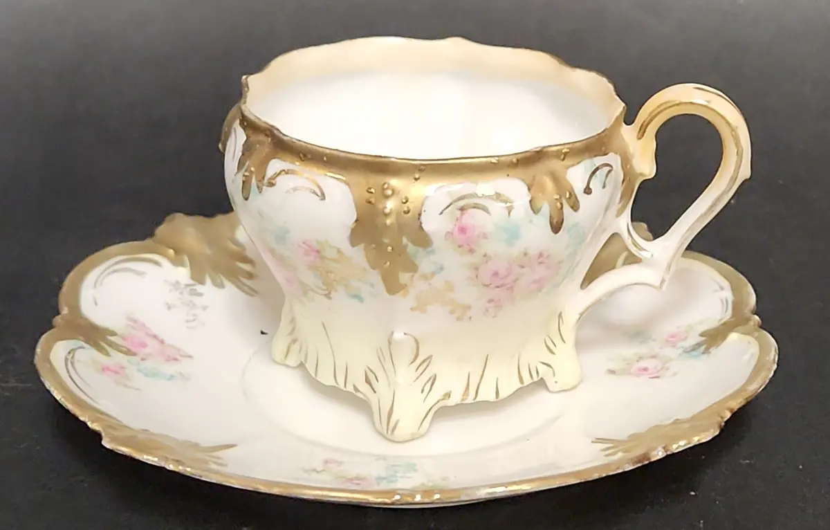 R.S. Prussia Demitasse And Saucer 1